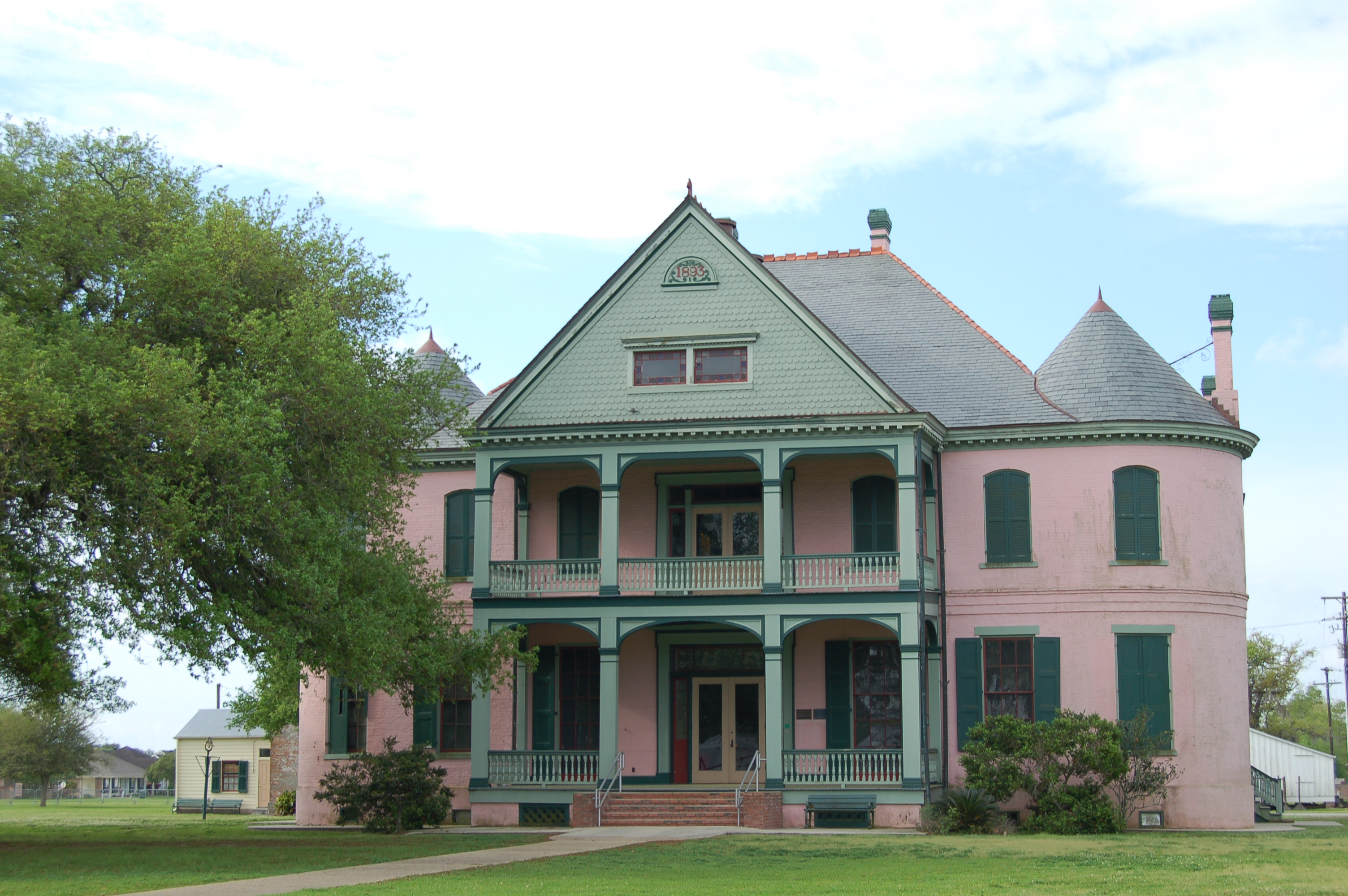 The historic Southdown Plantation House and museum in Houma, Louisiana